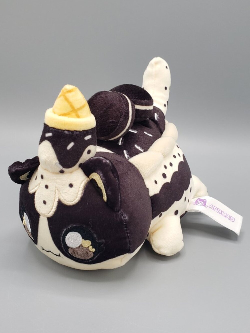 Aphmau MeeMeows 6" Plush Cat Cookies n Cream 2025 Limited Edition Ice Collection